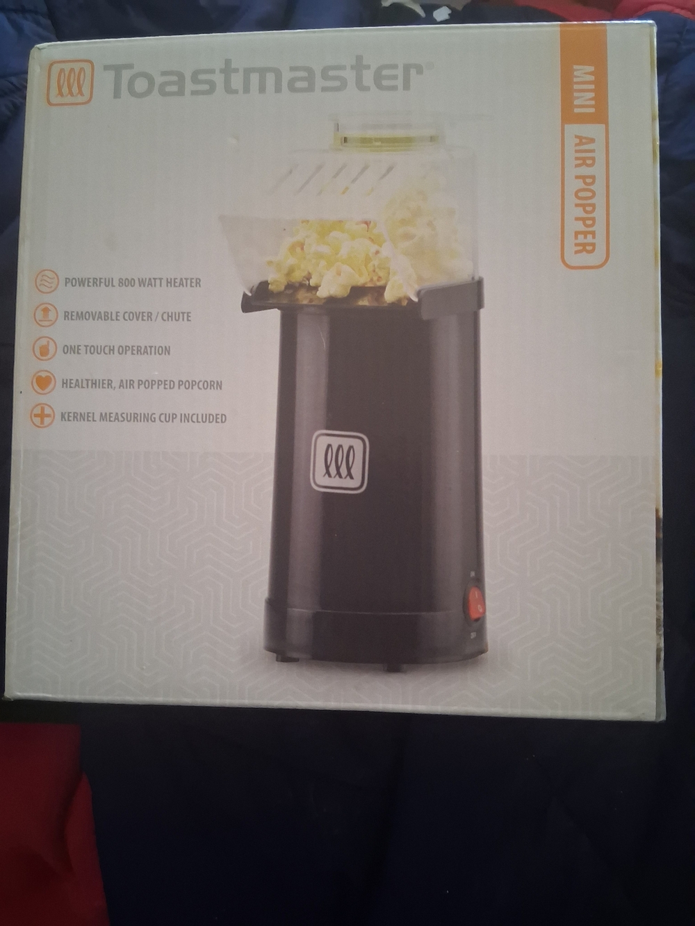 Toastmaster Mini Air Popper - Black